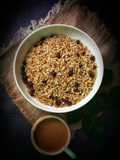 মুচমুচে চিড়া বাদাম ভাজা