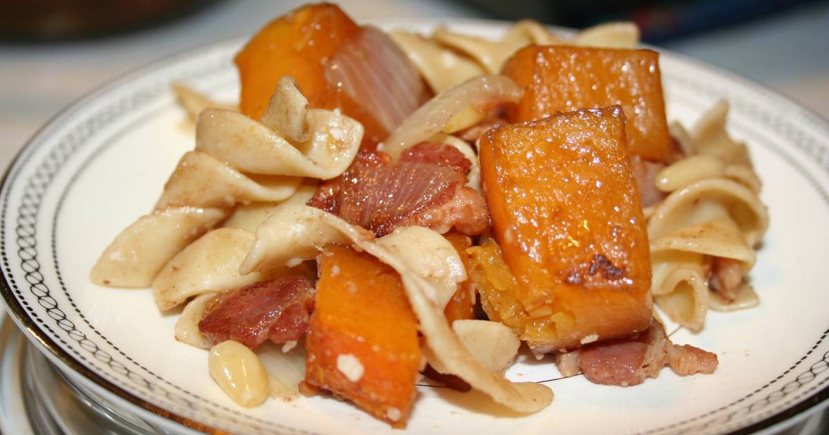 Roasted Butternut Squash Pappardelle Recipe By Brenda Cookpad