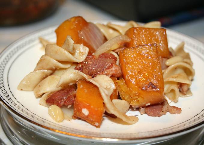 Roasted Butternut Squash Pappardelle