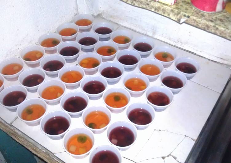 Recipe of Any-night-of-the-week Fruity Jell-O shots
