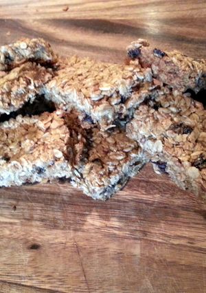 A picture of Raisin Seed Granola Bars.