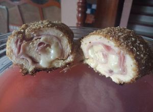 Una foto de Cordon blue al horno