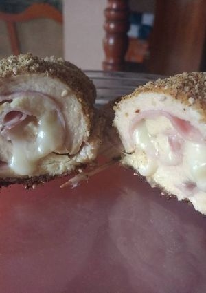 Una foto de Cordon blue al horno
