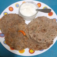 Two Flour Farali Paratha A picture of Two Flour Farali Paratha.