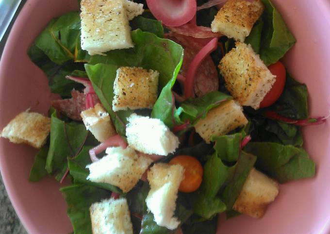 Recipe of Wolfgang Puck Emergency croutons!