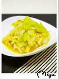 Cabbage Cooked in Consommé Dashi Stock