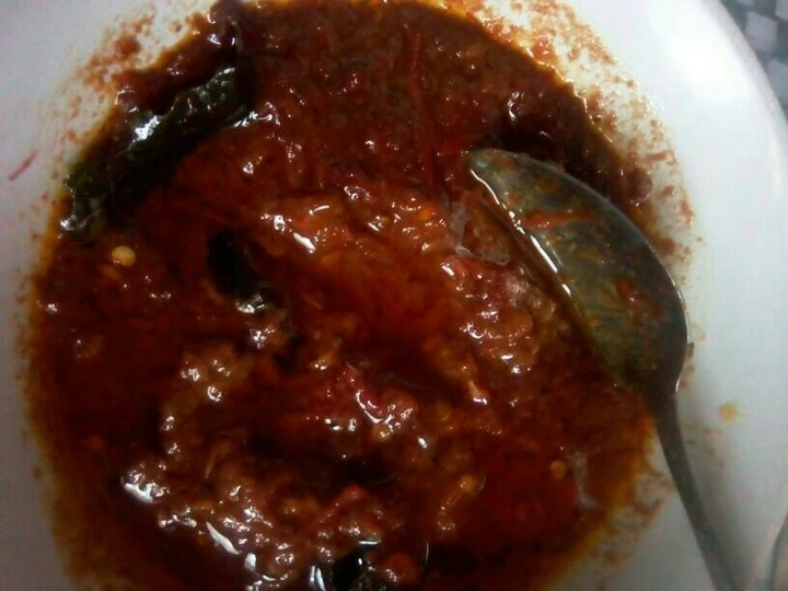 Cara Gampang Membikin Resep Sambal terasi goreng endess yang  Bikin Ketagihan Anti Ribet, Menggugah Selera