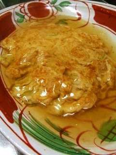 A picture of Rich Scallop and Scrambled Egg with Yummy Sweet-and-Sour Sauce.
