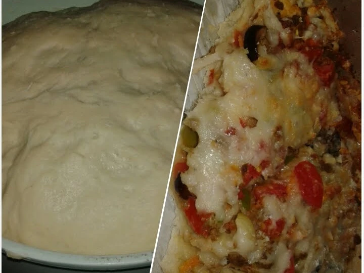 Easy Steps to Make PIZZA dough! the Delicious Perfect