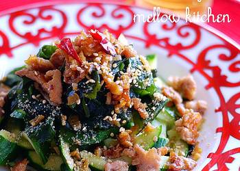New Recipe A Staminaboosting Cucumber Salad with Pork Very Delicious