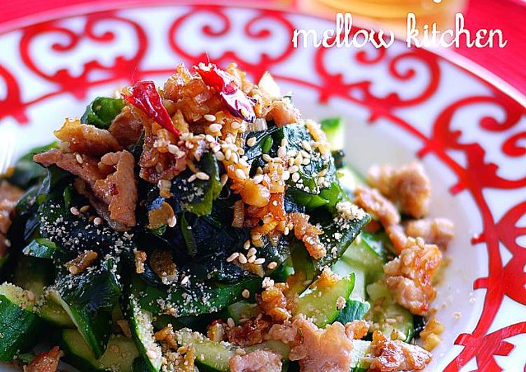 A Stamina-boosting Cucumber Salad with Pork A Stamina-boosting Cucumber Salad with Pork