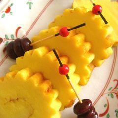 A picture of Honey Datemaki Rolled Omelet for Osechi.
