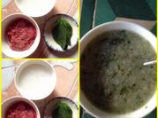 A picture of cháo bò cho bé