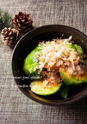 A picture of Boiled Brussels Sprouts.