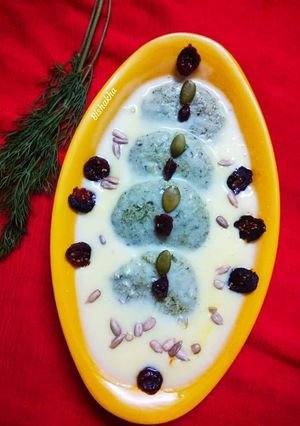 A picture of Meethi Rasmalai.