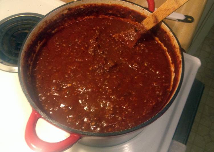 Recipe of Award-winning Arrogant Bastard Chili