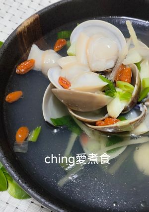 十分鐘上菜-蛤蜊清湯 的食譜成品照片