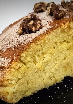 A picture of Orange Yogurt Cake in Air Fryer.