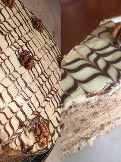 Házi Eszterházy torta recept fotója