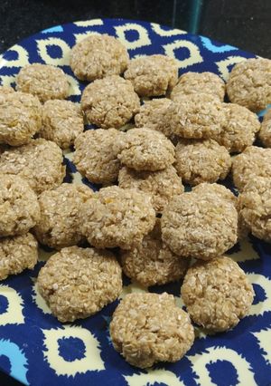Una foto de Galletitas de avena con manzana y coco súper ricas