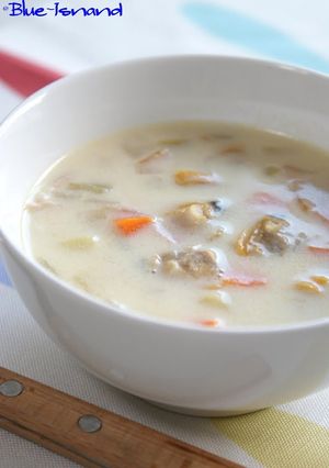 A picture of I'm Loving It! Clam Chowder.