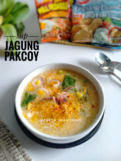 Foto resep Sup Jagung Pakcoy