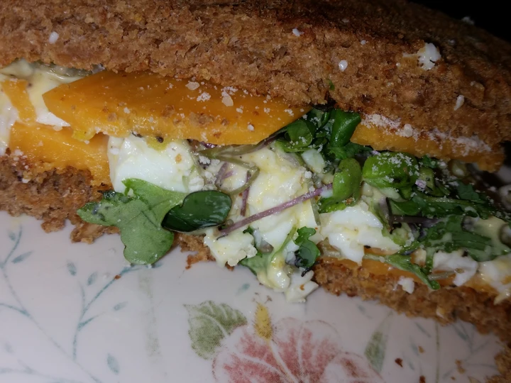 Easy Ways Make|Recipe} Egg Salad Super Sandwich, Delicious