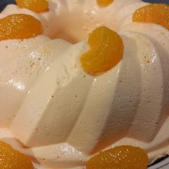A picture of Simple Orange Jell-O Salad.