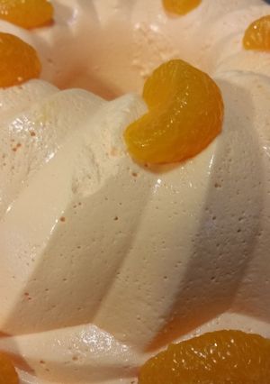 A picture of Simple Orange Jell-O Salad.