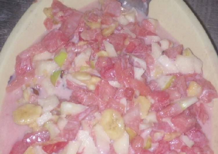 Simple Way to Make Favorite Fruit salad