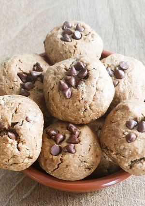 Une photo de Bouchée beurre de cacahuète, pépite de chocolat