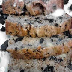 A picture of Oreo's N Cream Banana Bread.