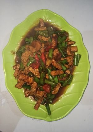 Foto resep Oseng tempe buncis