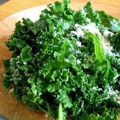 A picture of Very Nutritious and Very Easy Kale & Cheese Salad.
