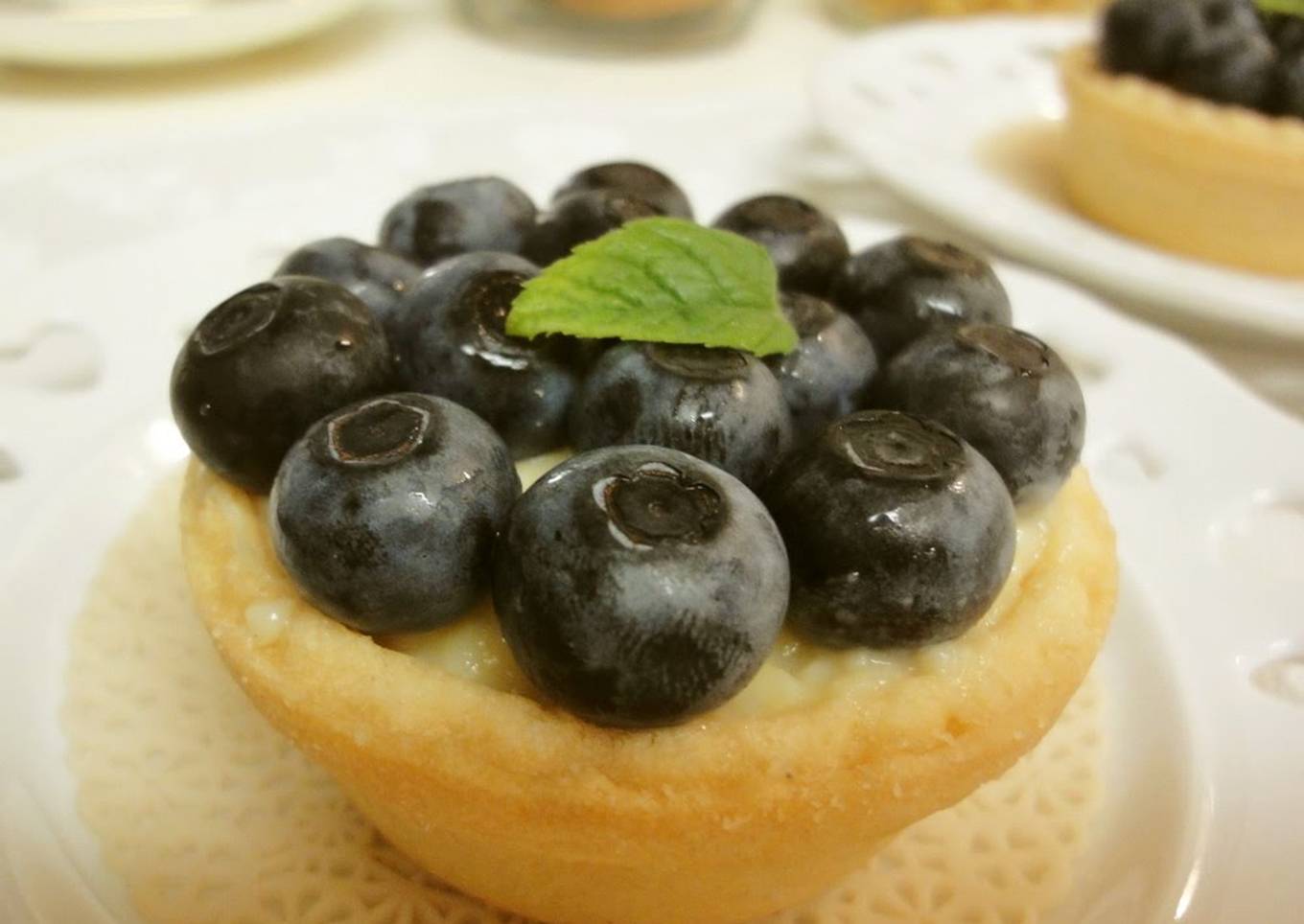 Simple Blueberry Tart