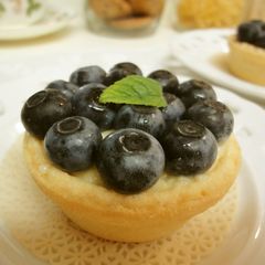 A picture of Simple Blueberry Tart.