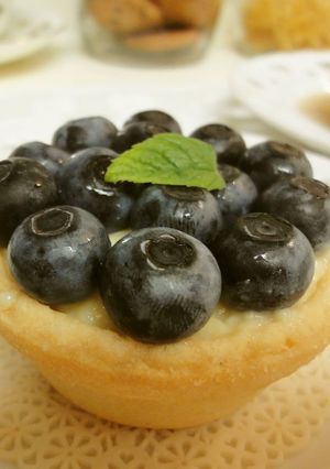 A picture of Simple Blueberry Tart.