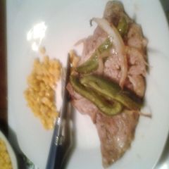 A picture of heathers pork chops.