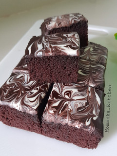 Foto resep Brownies choco marble