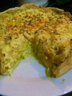 Una foto de Quiché de cebolla de la tía Pepa