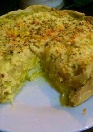 Una foto de Quiché de cebolla de la tía Pepa