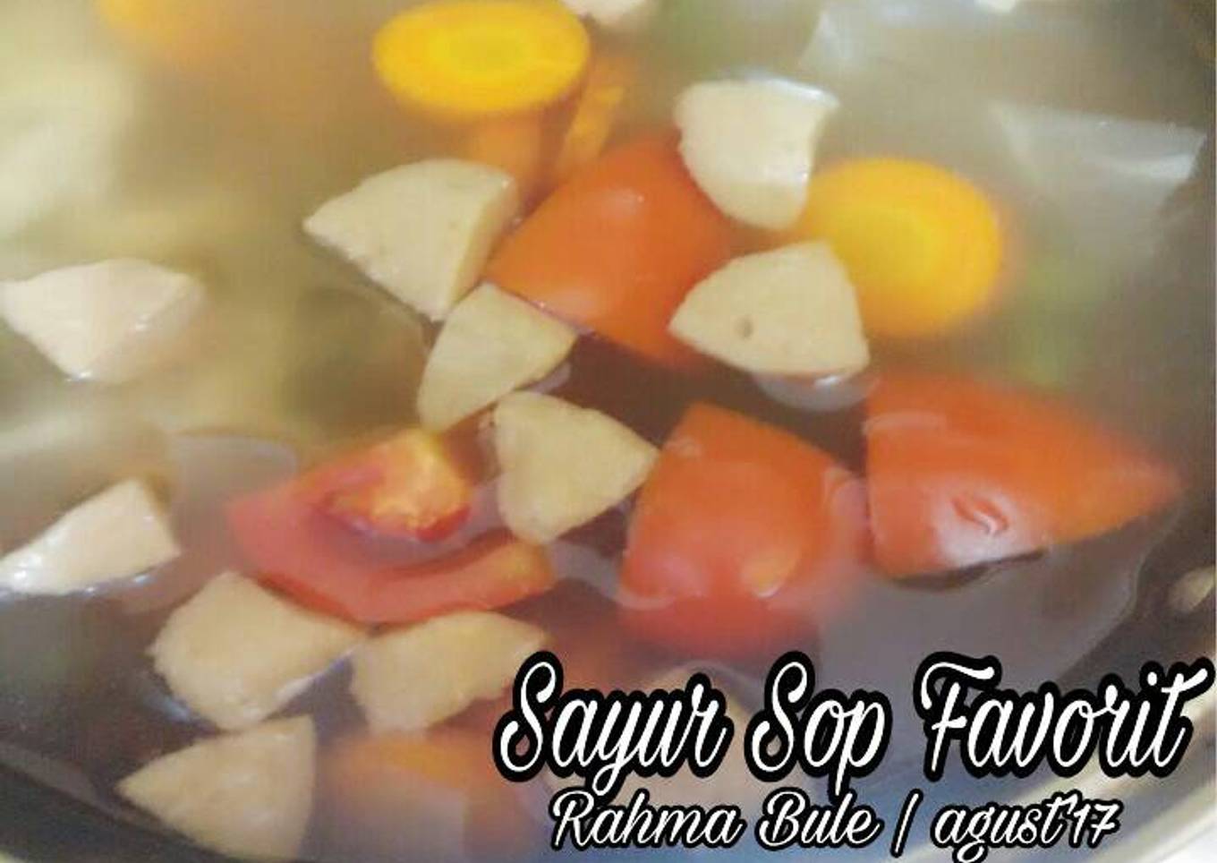 Sayur Sop Favorit