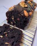 Budín de cacao y frutos secos
