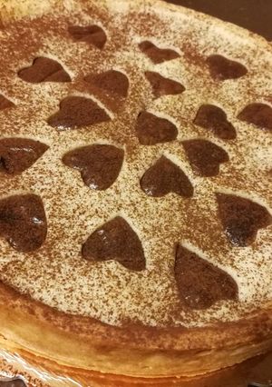 Foto di Crostata di frolla con crema di nocciole e mascarpone