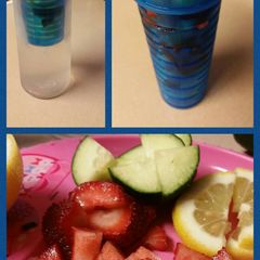 A picture of Alee's Detox Water -Cuc/lem/straw-.