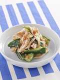 Honey Vinegar Miso Chicken and Cucumber