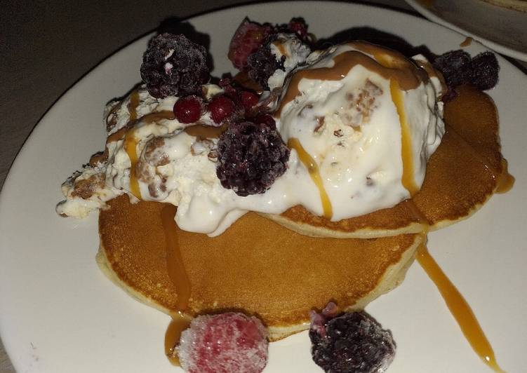 Amerikai palacsinta fagyival