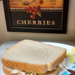 A picture of Fresh beach sandwich.