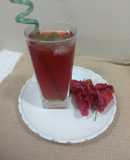 Hibiscus ice tea / refreshing cooled