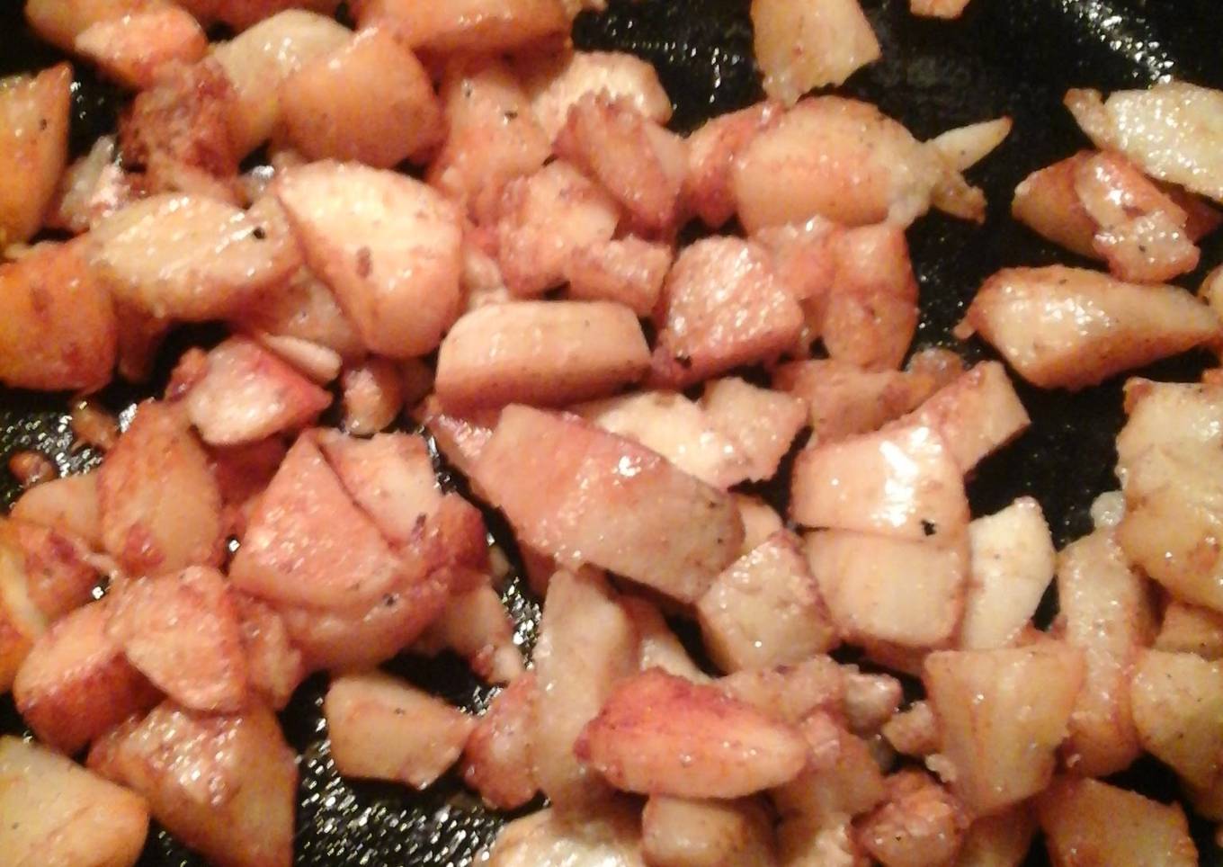 Seasoned fried tatos